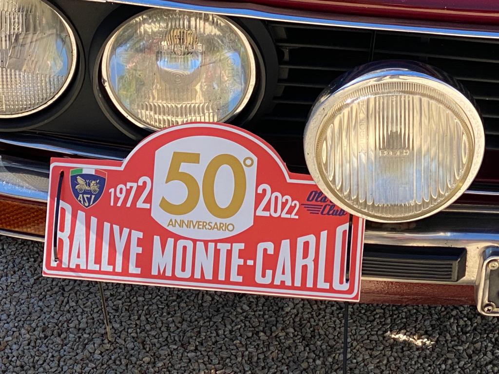 50° anniversario della vittoria della Lancia Fulvia nel Rally di Monte Carlo