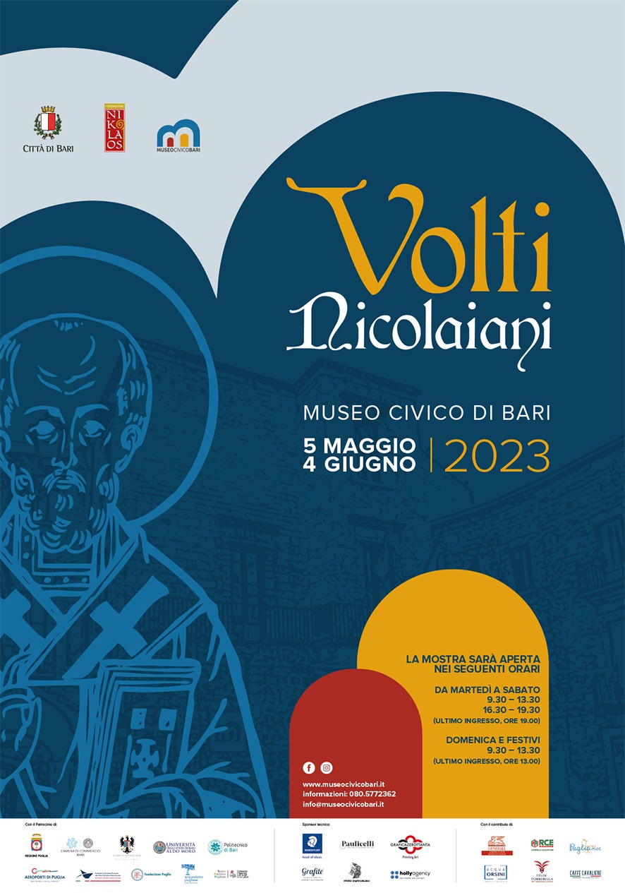 “Volti Nicolaiani” –  Museo Civico di Bari, 5 maggio – 4 giugno 2023