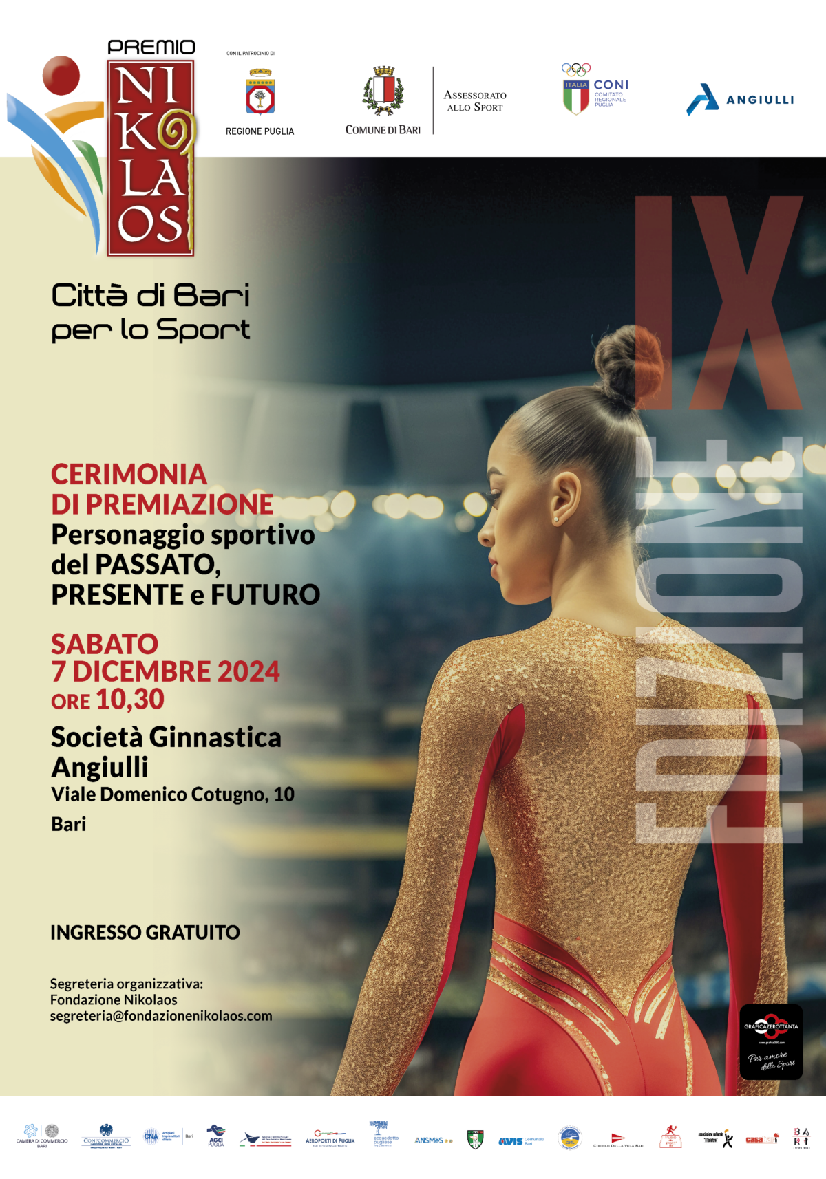 Premio Nikolaos Città di Bari per lo Sport